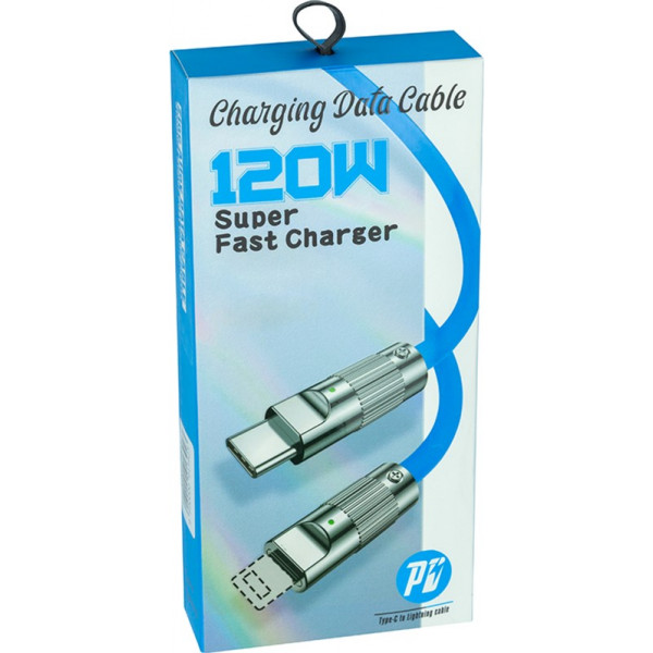 Кабель PowerPlant USB Type-C - USB Type-C (M/M) PD 120W, 3м, Orange (CA913923)