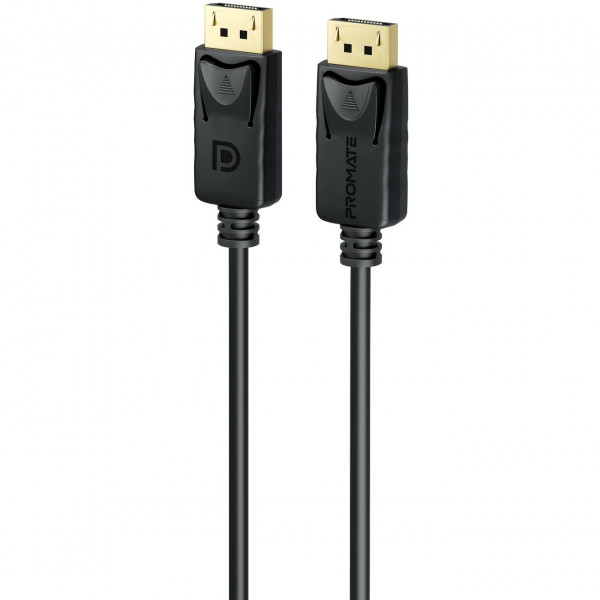 Кабель Promate DisplayPort - DisplayPort V 1.4 (M/M), 3 м, (dplink-300.black)