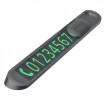 Карта парковки Proove Parking Number Plate Metal Lock Dark Gray (AAPM00000005)