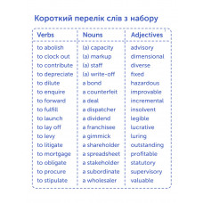 Картки для вивчення англійської мови English Student. Business English