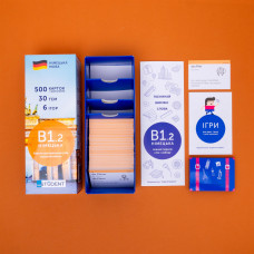 Картки для вивчення німецької мови English Student. Рівень В1.2 - Середній