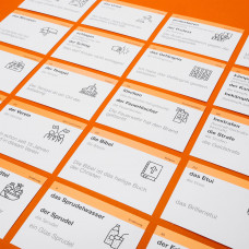 Картки для вивчення німецької мови English Student. Рівень В1.2 - Середній