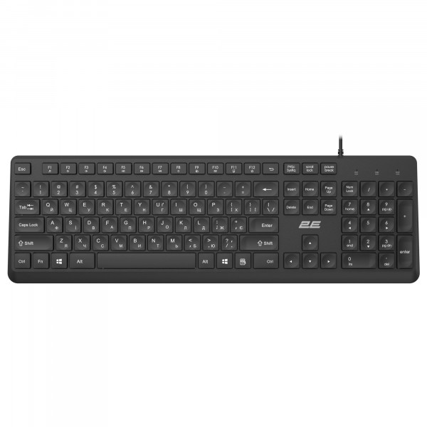 Клавіатура 2E KS405 Black (2E-KS405UBK_UA)