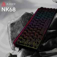 Клавіатура Ajazz NK68 Red Switch Black USB-C (NK68-R-S-B)
