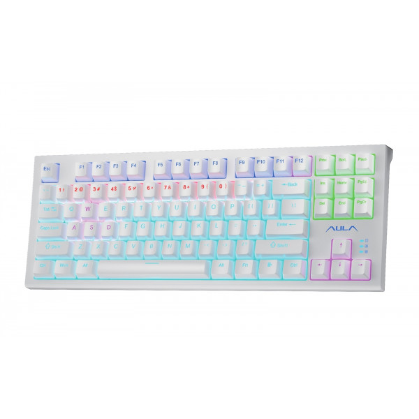 Клавіатура Aula F3032 KRGD Red White (6948391204680)