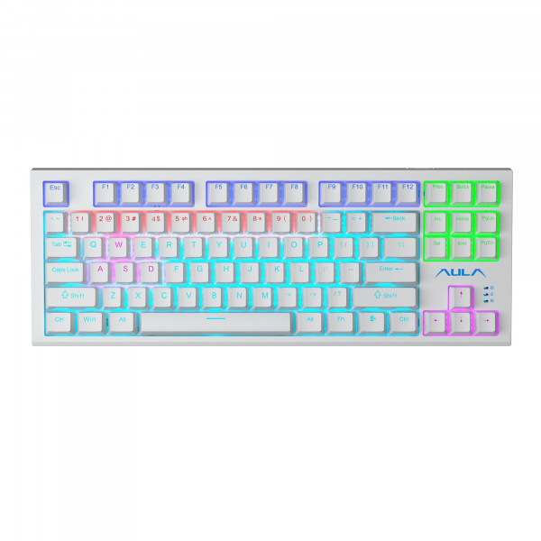 Клавіатура Aula F3032 KRGD Red White (6948391204680)