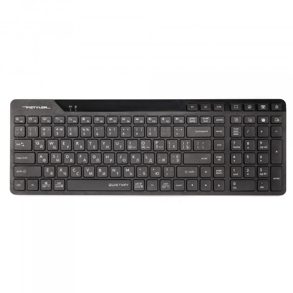 Клавіатура бездротова A4Tech FBK27C AS Black