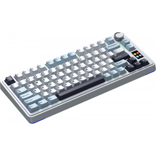 Клавіатура бездротова Aula S75 Pro White (6978080502148)