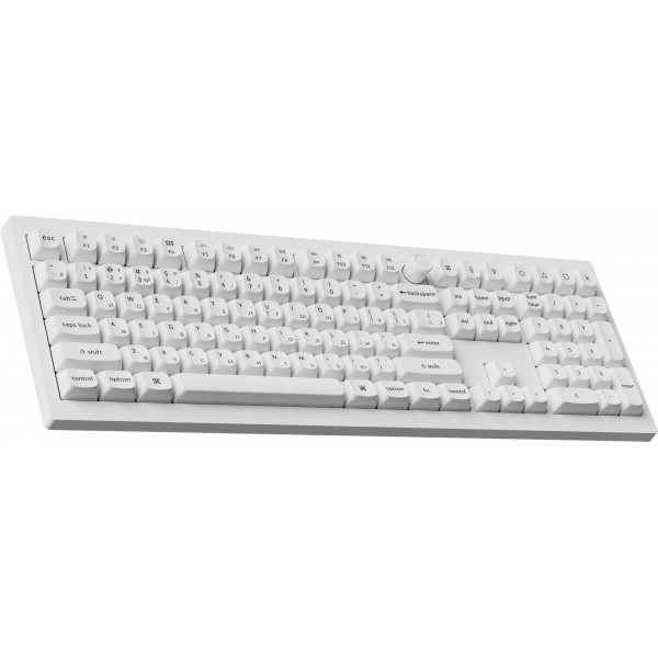 Клавіатура бездротова Keychron V6 Ultra Keychron Red Switch White RGB (V6U-F1-UA)