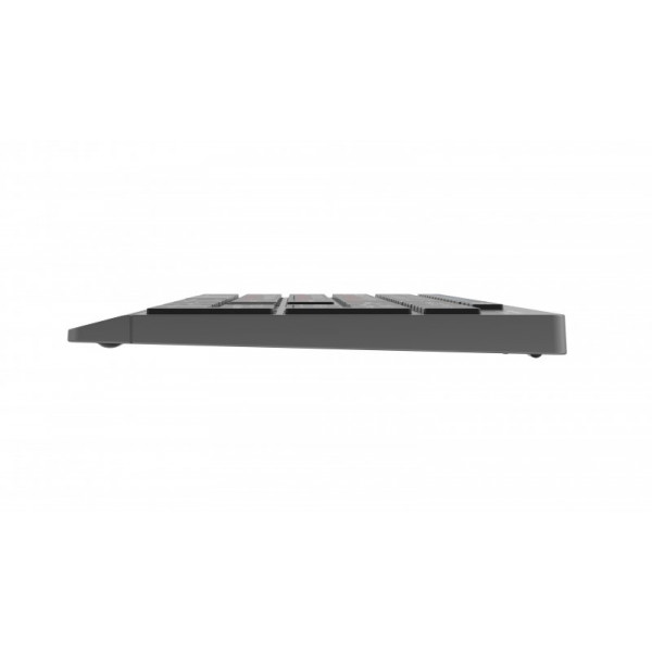 Клавiатура Maxxter KBW-01G-UA Gray-Black