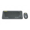 Комплект (клавіатура, миша) бездротовий REAL-EL Kit-635W Black