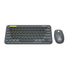 Комплект (клавіатура, миша) бездротовий REAL-EL Kit-635W Black