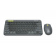 Комплект (клавіатура, миша) бездротовий REAL-EL Kit-635W Black