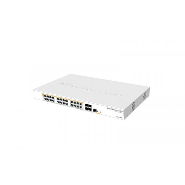 Комутатор MikroTik CRS328-24P-4S+RM