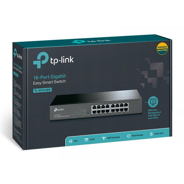 Комутатор TP-LINK TL-SG1016DE