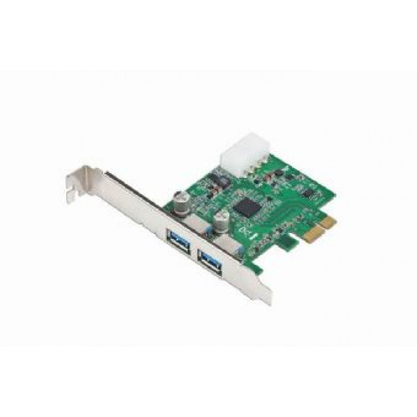 Контролер PCI-E 2xUSB 3.0 Gembird (UPC-30-2P)