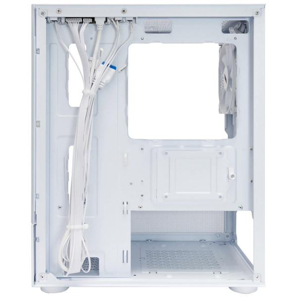 Корпус 1stPlayer Mi2-A-WH-2F7R-W-1F7-W White без БЖ