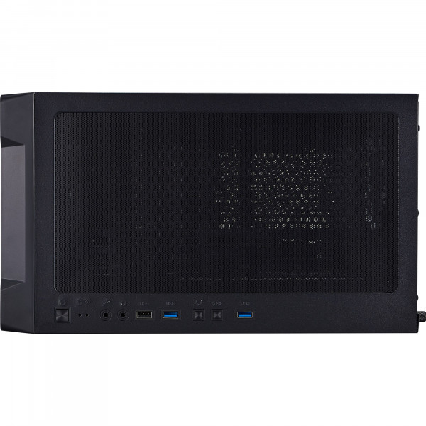 Корпус 1stPlayer T4-G-BK-4FS7 Black