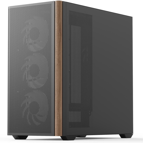 Корпус AeroCool D301A-G-BK-v2 (ACCS-DS03043.11) Black без БЖ