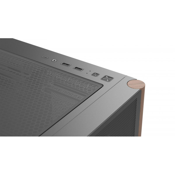 Корпус AeroCool D301A-G-BK-v2 (ACCS-DS03043.11) Black без БЖ