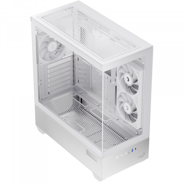 Корпус AeroCool P500D Digi-G-WT-v1 White (ACCM-PN07033.21)