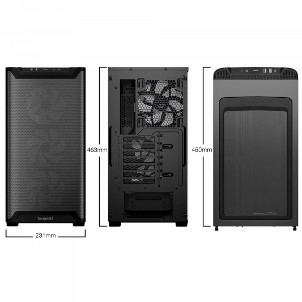 Корпус be quiet! Pure Base 501 LX Black (BGW78)
