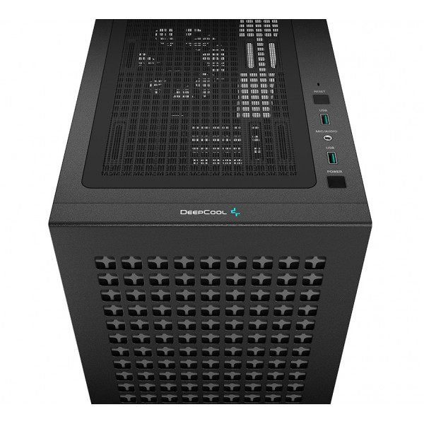 Корпус DeepCool CH370 Black (R-CH370-BKNAM1-G-1) без БЖ