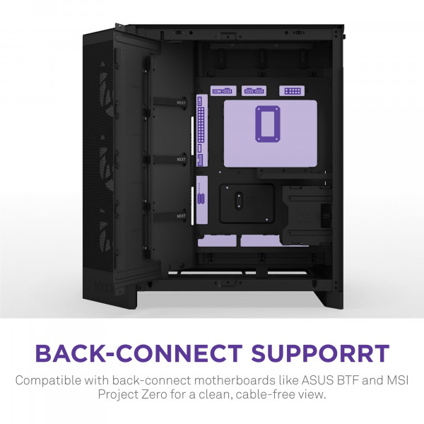 Корпус NZXT H9 Flow Black без БЖ (CM-H92FB-01)