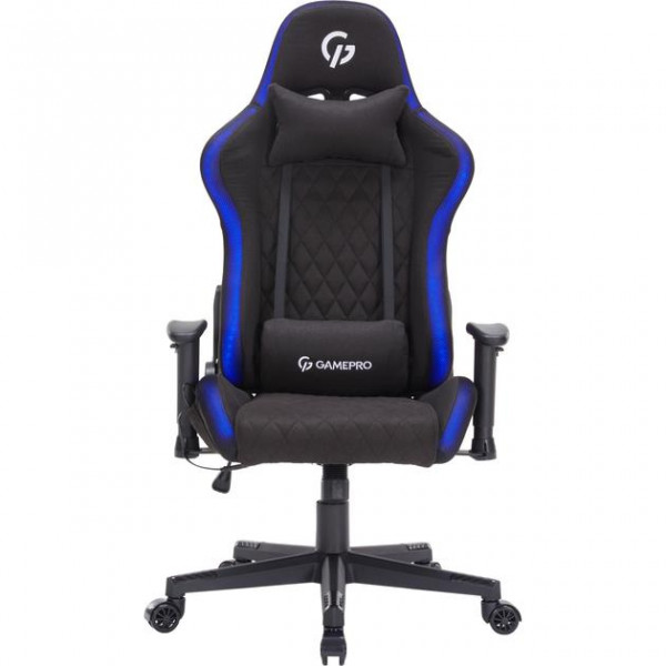Крісло для геймерів GamePro GC700FB RGB Black