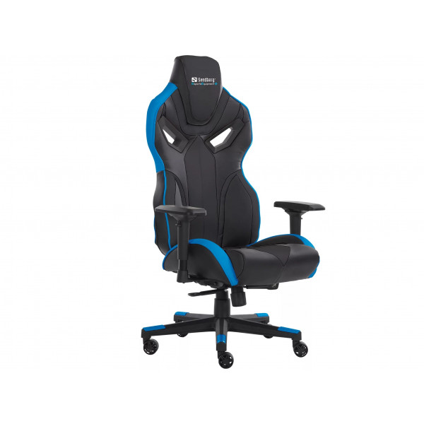 Крісло для геймерів Sandberg Voodoo Gaming Chair Black/Blue (640-82)