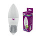 Лампа світлодіодна свічка ELM 5W E27 4000K (18-0081)
