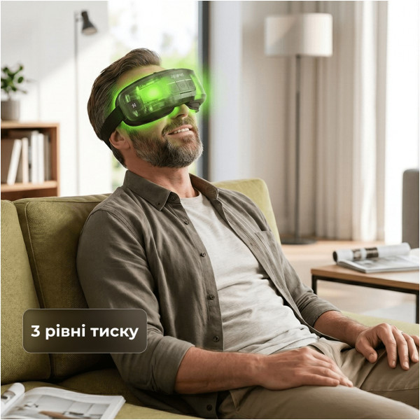 Масажер для очей RENPHO Eyeris Shift Eye Massager (R-G011-BK)