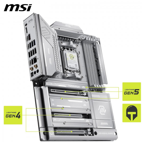 Материнська плата MSI MAG X870E Tomahawk Max WiFi PZ Socket AM5