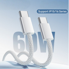 Мережевий зарядний пристрій Essager Vanjane 20W USB-C White (EFJB02-JSTT2-T) + кабель USB Type-C