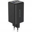 Мережевий зарядний пристрій Proove Pocket GaN Max (2xUSB-C, 1хUSB) 100W Black (WCPG10012201)