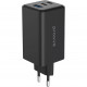 Мережевий зарядний пристрій Proove Pocket GaN Max (2xUSB-C, 1хUSB) 100W Black (WCPG10012201)