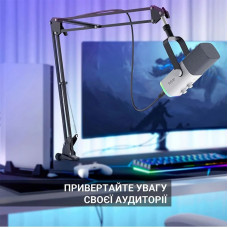 Мікрофон Fifine AM8TW White