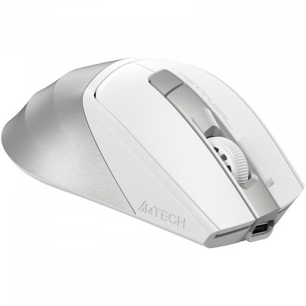 Миша бездротова A4Tech FB45CS Air2 Silver White
