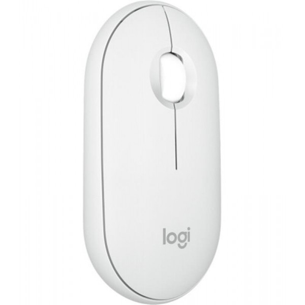 Миша бездротова Logitech Pebble Mouse 2 M350s White (910-007013)