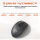 Миша бездротова Meetion BTM100R Black/Steel Gray (MT-BTM100R-A)