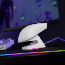 Миша бездротова Proove Gaming Superfight Wireless with charging dock White/Purple (WMSW00122002)