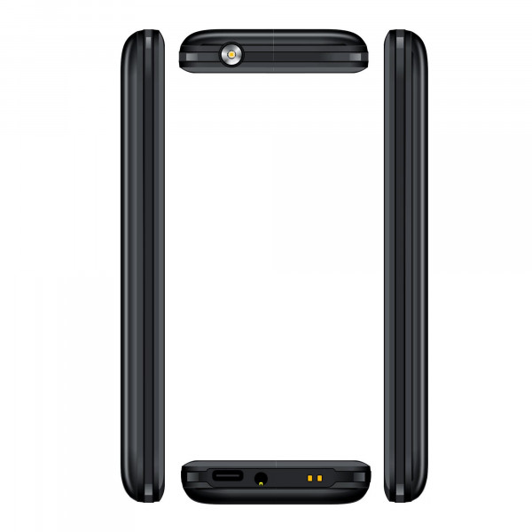 Мобiльний телефон 2E E280 2025 Dual Sim Black + батарея (794300868957)