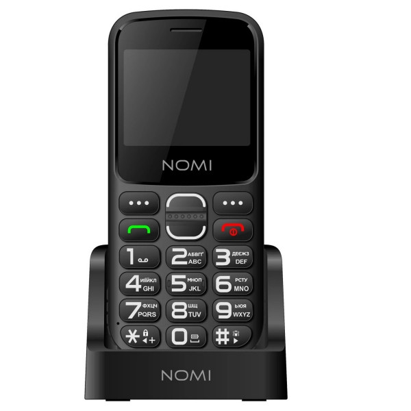 Мобiльний телефон Nomi i2320 Dual Sim Black