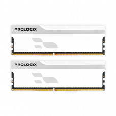 Модуль пам`ятi DDR4 2x16GB/3200 Prologix Onyx White (PRO32GB3200YW4K)