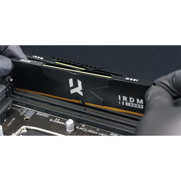 Модуль пам`ятi DDR5 16GB/6000 Goodram IRDM Black (IR-6000D564L36S/16G)