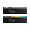 Модуль пам`ятi DDR5 2x16GB/6000 Prologix Onyx Black RGB (PRO32GB6000YBR5K)