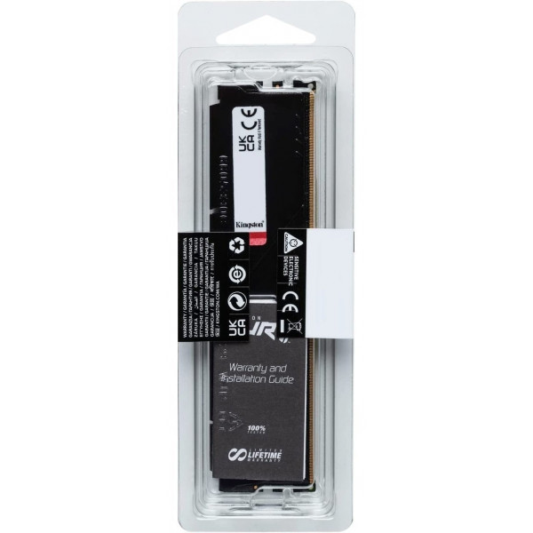 Модуль пам`ятi DDR5 32GB/6000 Kingston Fury Beast Black (KF560C36BBE2-32)