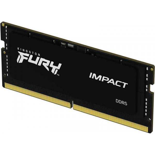 Модуль пам`ятi SO-DIMM 8GB/4800 DDR5 Kingston Fury Impact (KF548S38IB-8)