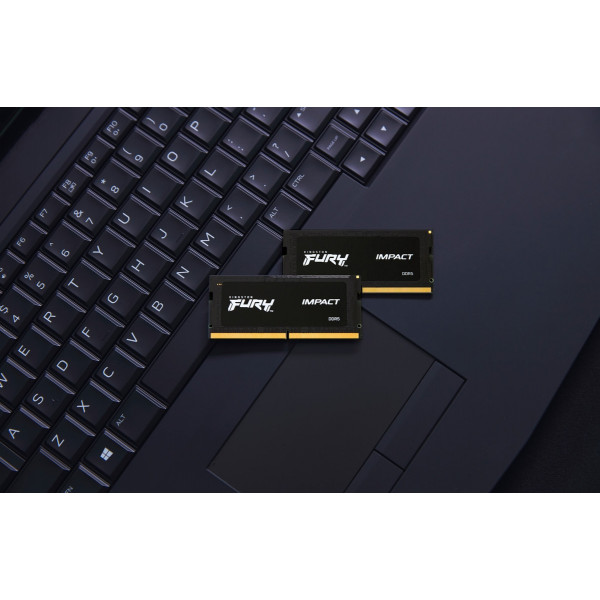 Модуль пам`ятi SO-DIMM 8GB/4800 DDR5 Kingston Fury Impact (KF548S38IB-8)