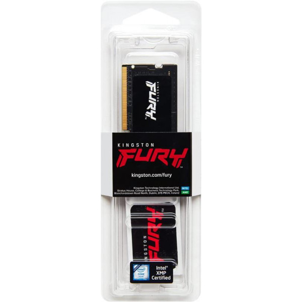 Модуль пам`ятi SO-DIMM 8GB/4800 DDR5 Kingston Fury Impact (KF548S38IB-8)